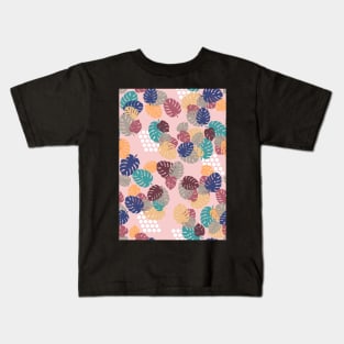 Spring Monstera Kids T-Shirt